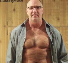 handsome man older bears