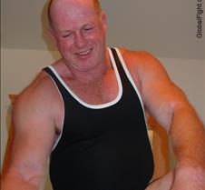 powerlifter big arms singlet