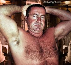 big beefy man armpits