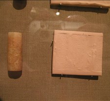 Cuneiform writing seal and impression