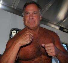 brawling super cute dads hairypecs