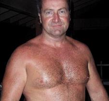 dad home gym workout