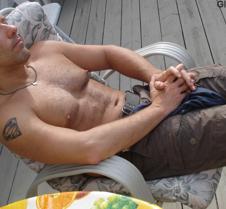 balding chewey nipples man