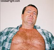 mean redneck man hairychest