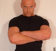 bald stud jock wrestler