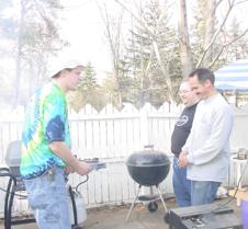 Grillout with Sean, Steve and Brent