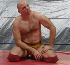 balding hairychest daddy wrestler