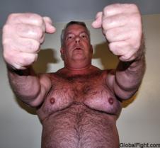 burly tough hairy men