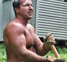 carolina jim working farm yard