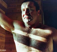 carolina jim leaning on wall