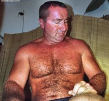 carolina jim hairy arms crewcut man