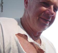 farmer dad torn shirt