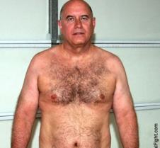 bald huge bearish hot dad