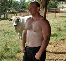 cute cowboy dude farm