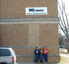 Aaron, Gwyn and Rachel at 90FM