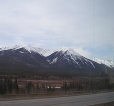 The majestic views of the Banff park