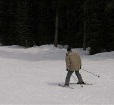 Gordon Heier downhill skiing Sunshine; 5