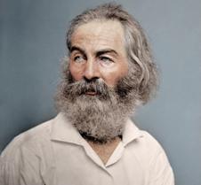 American Poet Walt Whitman, 1868