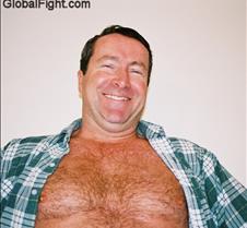 redneck hairy man smiling