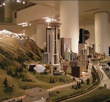Model of Seattle waterfront (in Chicago)