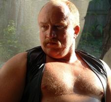 bald leather husky bear