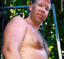 dad hairypecs brother swimming wet