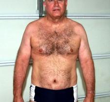 chubby older bear man hairy stomach gut