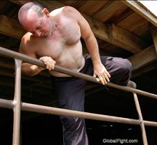 ranchers working farm cattle gates