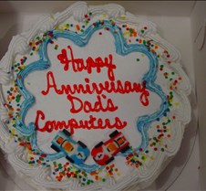 Anniversary Ice Cream Cake