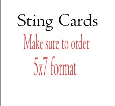 StingCards Sting Cards each Photo Makes Two Cards

Make Sure your Order are for 5x7 Format!