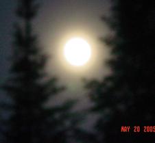 41.Moon rise in Jack lake
