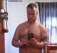 bearded handsome man