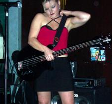 5250 adjusting her strap on
