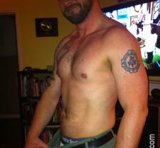 fitness trainer man chest