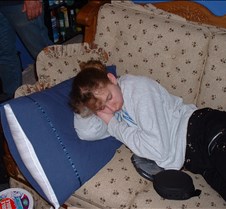 Britt taking a little nap