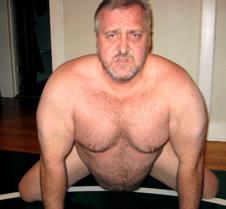 massive daddybear beefy huge hairy arms