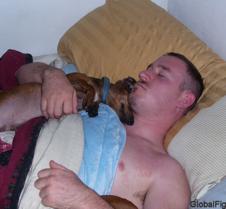 gay muscleman sleeping