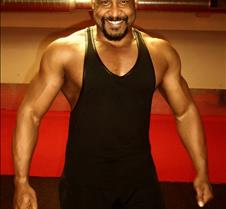 black muscleman wrestler