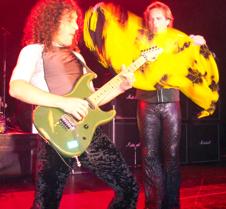 4917 fanning off the hot guitarist