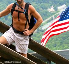 mountain climbing gay man