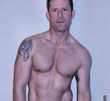 hot muscular wrestler