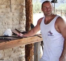 rancher man working farm