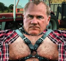 leatherman hairychest bondage pics