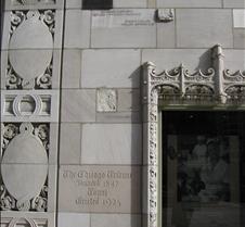 Chicago tribune facade: pieces of histor
