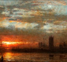Westminster Sunset - Albert Goodwin - 19