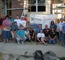 Habitat for Humanity P&G Beauty PS&RA volunteers @ Habitat for Humanity Walnut Hills