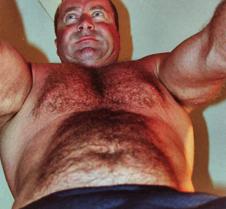 big beefy football coach