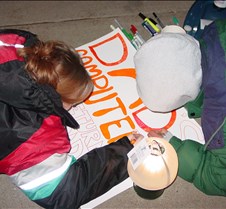 Patty & Vanessa coloring fiirst sign