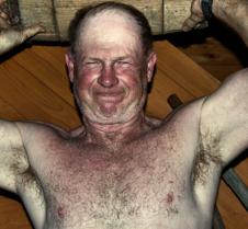 redneck merchant marine hairychest man