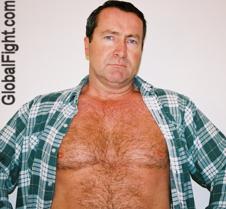 big burly redneck man